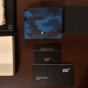 Mont Blanc camo wallet
